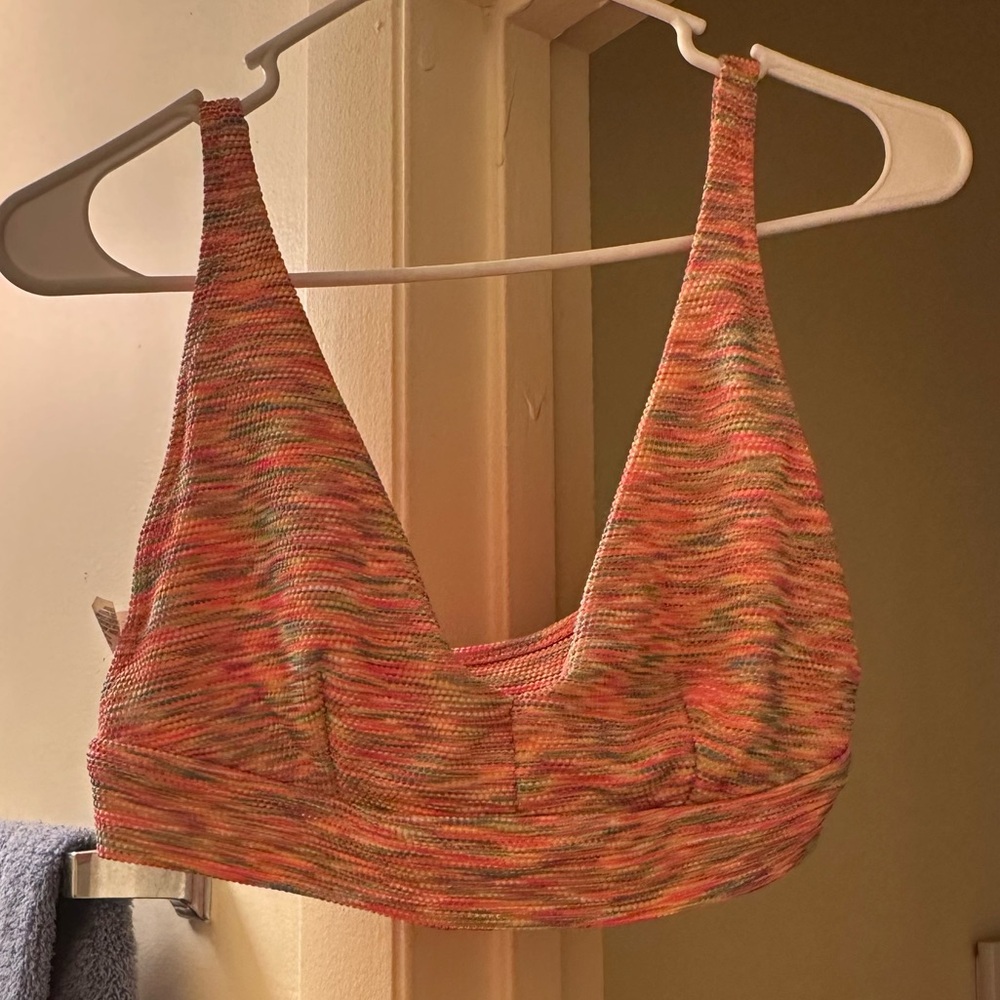 Aerie Multi-Colored Swim Top, Size 12